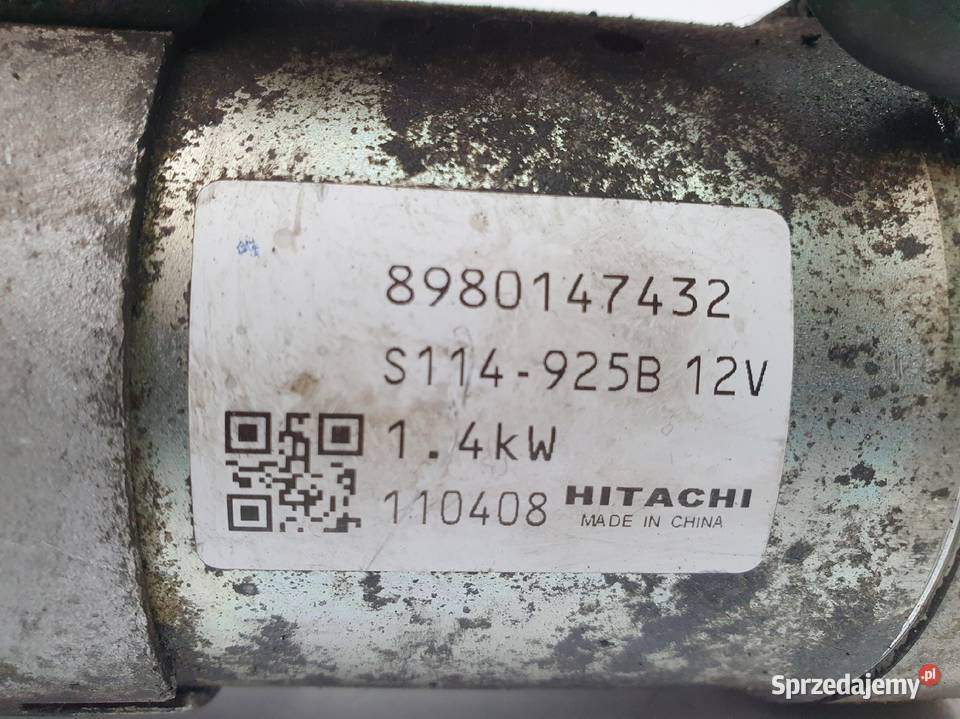 ROZRUSZNIK Opel Zafira B 17 CDTI A17DTR Chełm