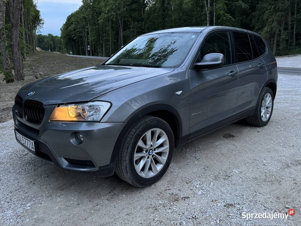 BMW X3 F25 245 4x4 szary Pruszcz Gdański