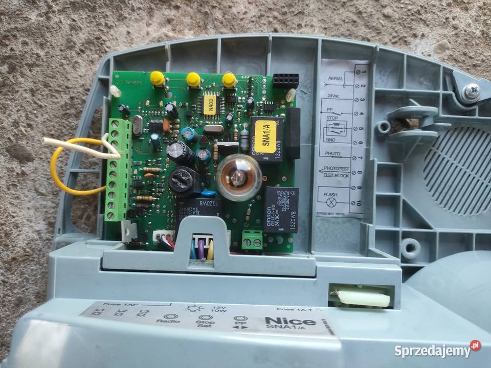 Napęd Nice spin sn6011 Budowa Warszawa