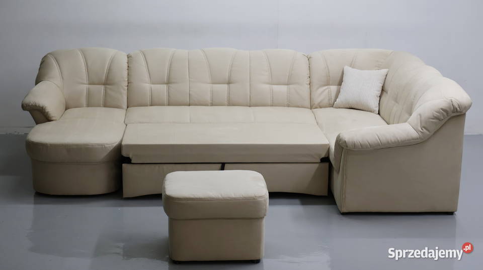 TAY Nowy NIEMIECKI narożnik U funkcja spania 295cm wielkopolskie Poznań sprzedam