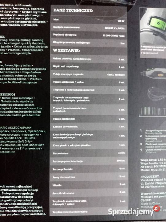 Elektronarzędzia 2 Nowe 65ceny Narzędzia małopolskie Wieliczka sprzedam