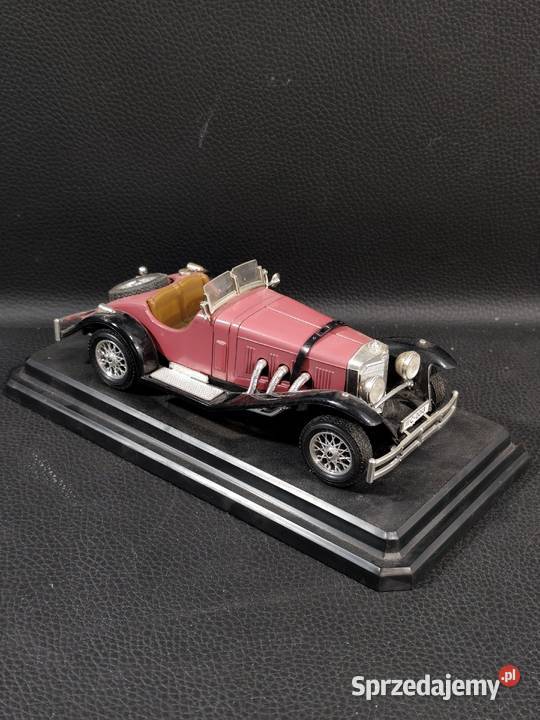 MercedesBenz SSK 1928 Bburago 124 Modelarstwo Poddębice