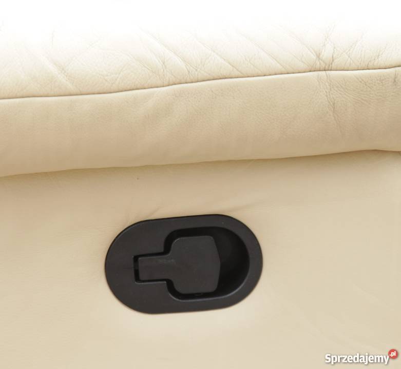 Zestaw wypoczynkowy relax skóra naturalna Łobez