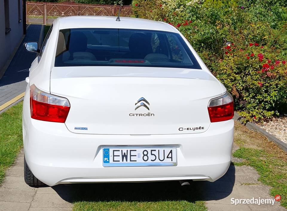 Citroen CElysee elektrycznie ustawiane fotele Wiktorówek sprzedam