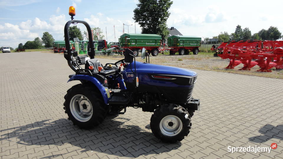 Farmtrac KUBOTA 26 bez kabiny z ładowczem lubuskie Świebodzin sprzedam