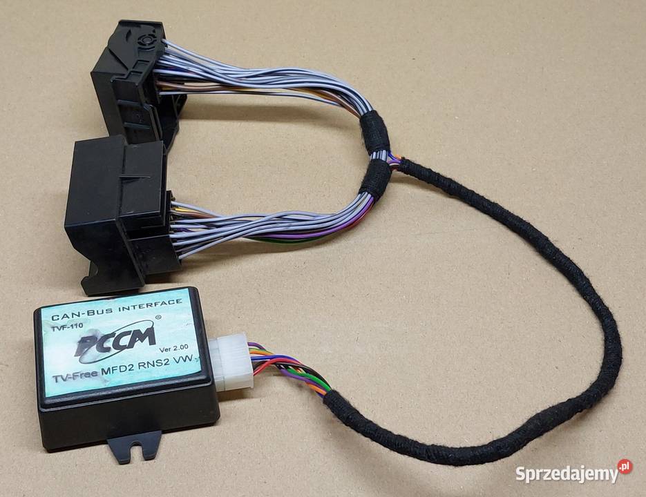 ADAPTER CAN BUS TV FREE VW AUDI RNS2 MFD2 Mielęcin