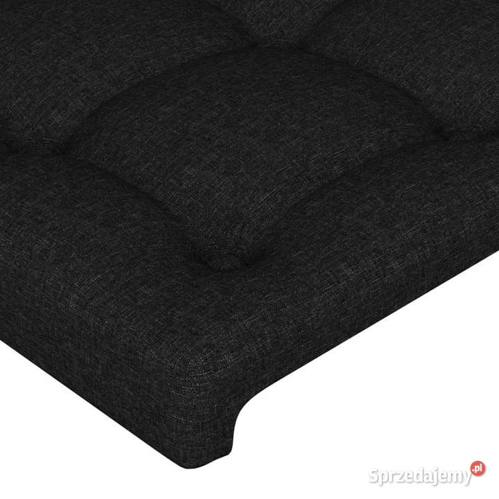 Zagłówek do łóżka z LED czarny 147x16x118128 Warszawa