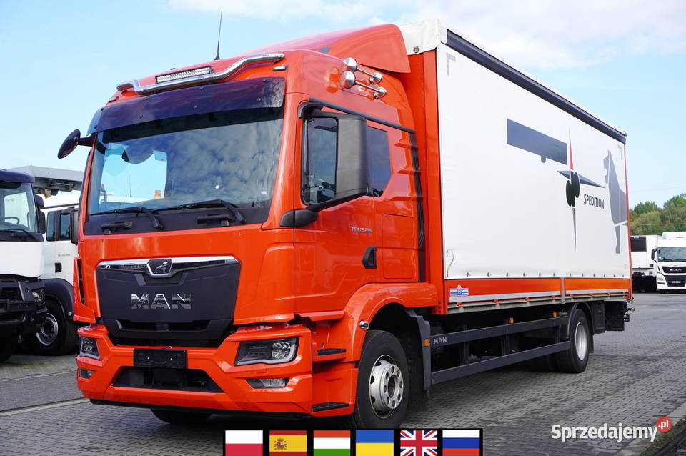 MAN TGM 15290 Firanka 17 EPAL 2022 kab 6975kg Kraków