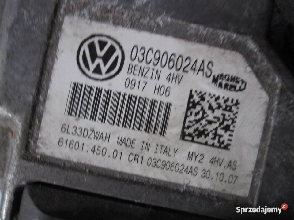 VW GOLF V moduł ECU komputer 03C906024K