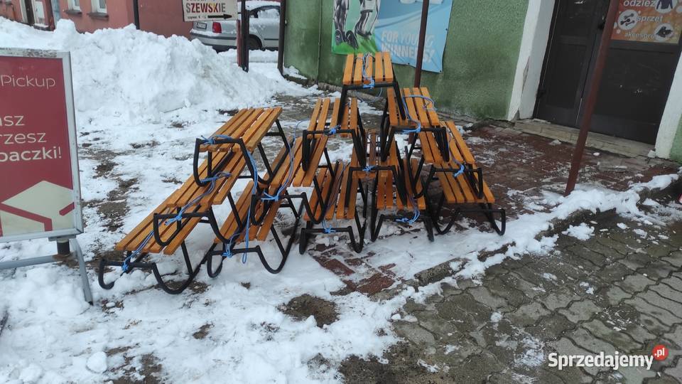 Sanki metalowe Nowe spawane nie chińskie sznurek warmińsko-mazurskie Morąg