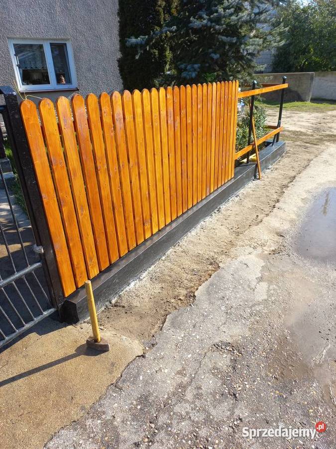 Sztachety drewniane świerkowe podlaskie Białystok