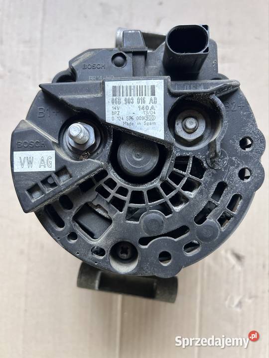 Alternator Audi a4 b6 20fsi 06b903016ab Pozostałe Grudziądz