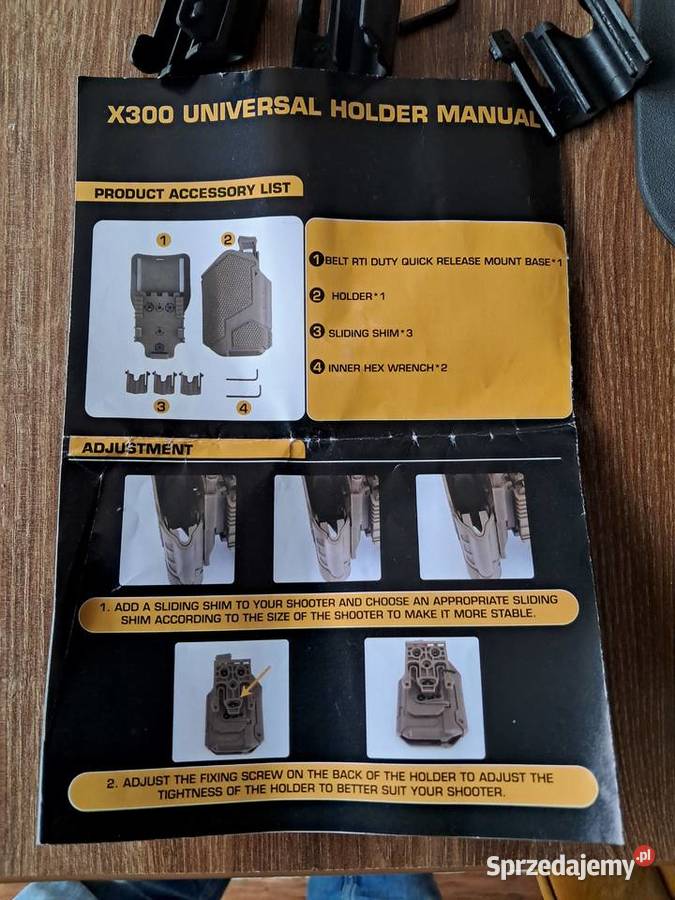 nowa kabura taktyczna dX300 uniweralna świętokrzyskie Sandomierz