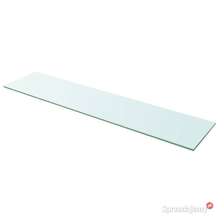 Półki 2 szklany przezroczysty panel 110 x 25 Warszawa