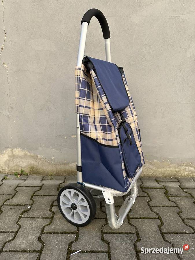 Wózek na zakupy aluminiowy duże koła Pozostałe Kraków sprzedam