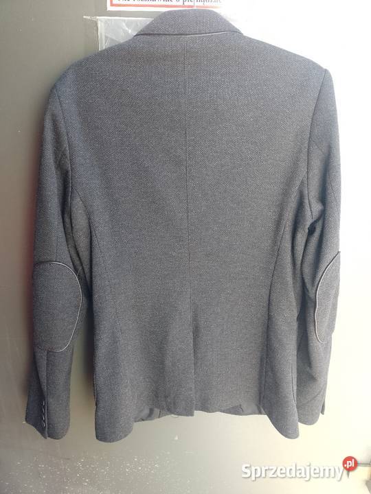 48M ZARA Marynarka biznesowa z Madrytu czarny małopolskie Kraków sprzedam