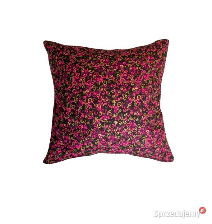 Poszewka dekoracyjna dwustronna drobny wzór Warszawa