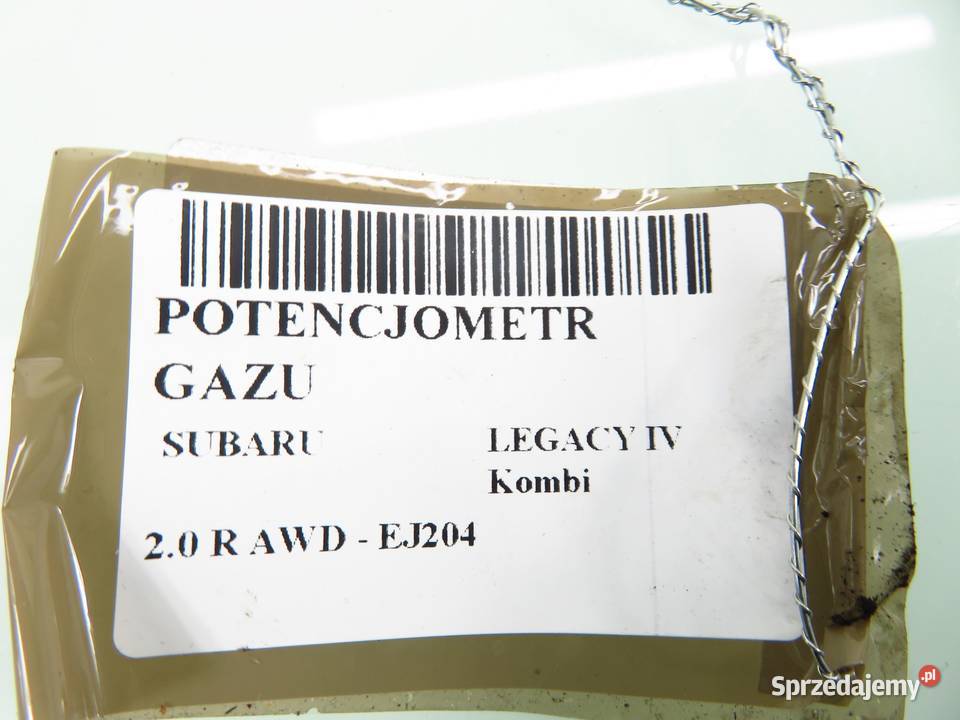 POTENCJOMETR GAZU SUBARU LEGACY IV 20 16V EJ20F