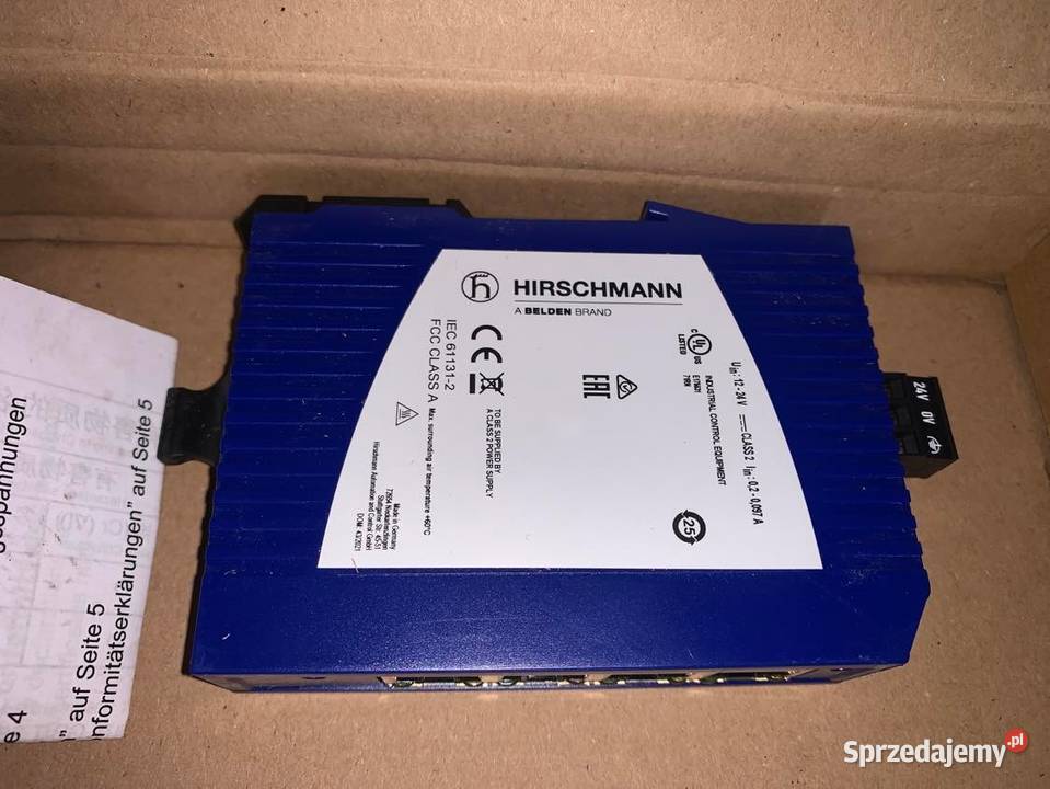 Hirschmann SSL204TX1FXSM Switch przemysłowy mazowieckie Warszawa sprzedam
