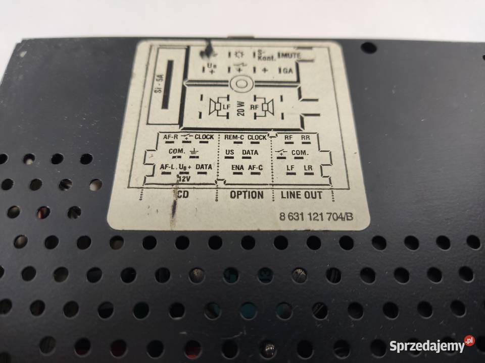 4D0035192A Radio samochodowe BLAUPUNKT Delta CC Olsztyn