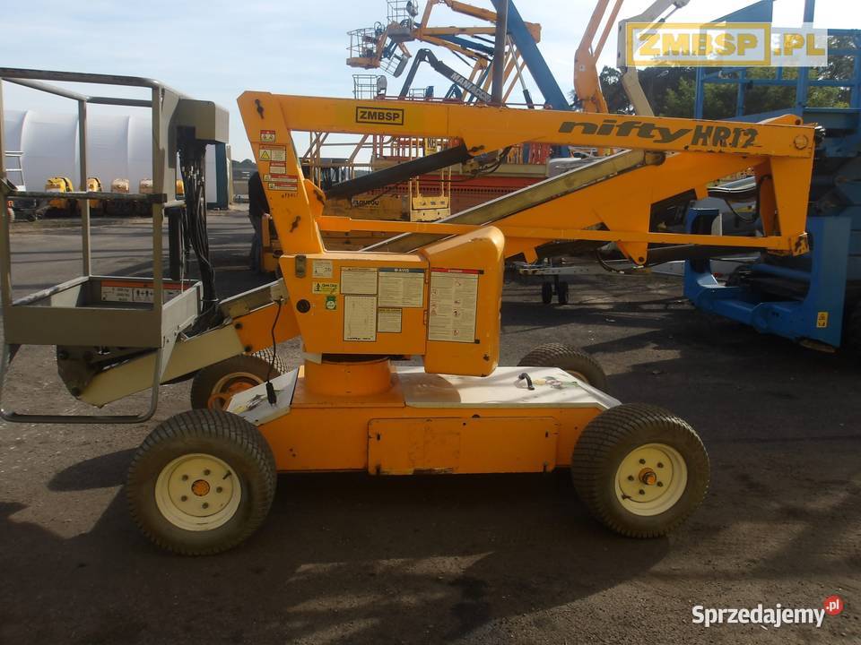 Podnośnik koszowy Niftylift HR12NE Rok produkcji 2012