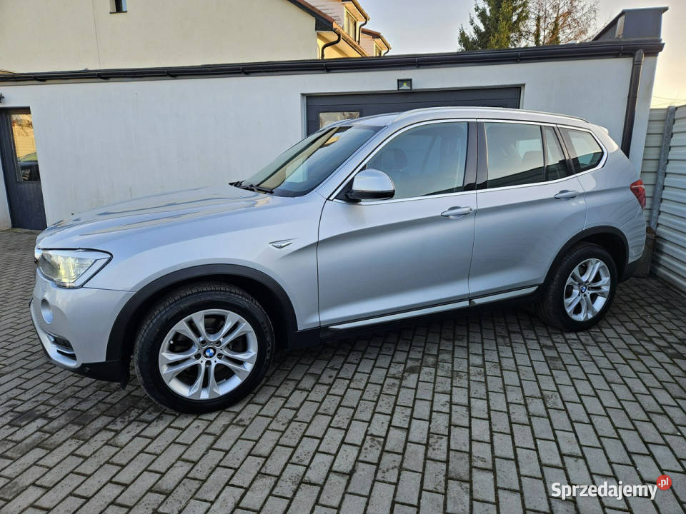 BMW X3 20 190 automat XDRIVE bezwypadek ZADBANA nawigacja Gdynia