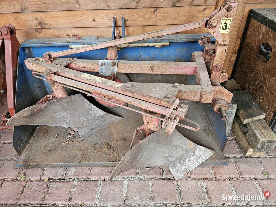 Pług dwuskibowy 2 skibowy do traktorka lubuskie Czerwieńsk