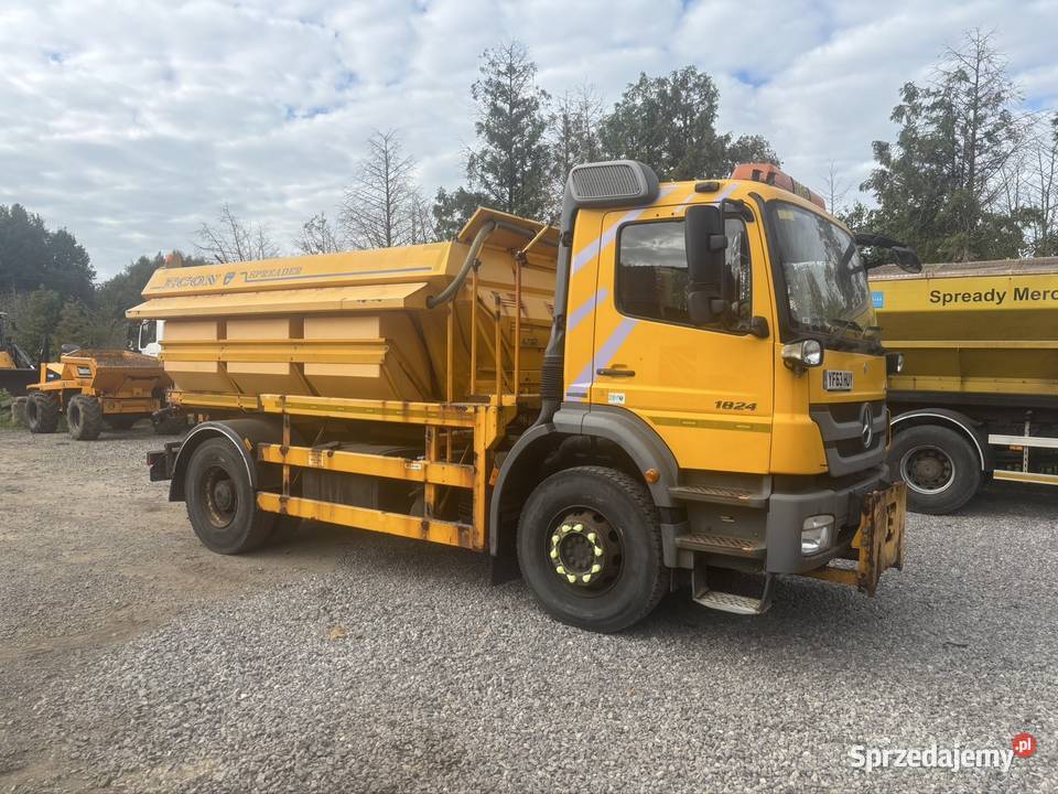 MERCEDES Axor 1824 4x2 2013 Piaskarka solarka 6370cm3 Ropczyce