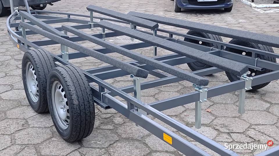 Przyczepka do łodzi wędkarskiej 8m portowa Wyszków