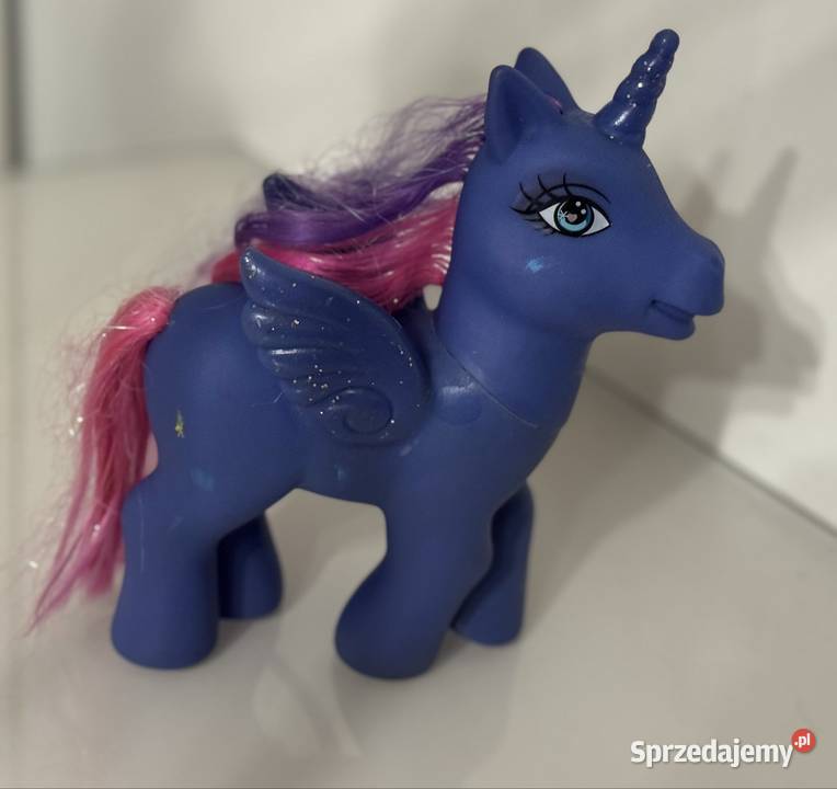 Jednorożec ze skrzydłami figurka kucyk pony Pruszków