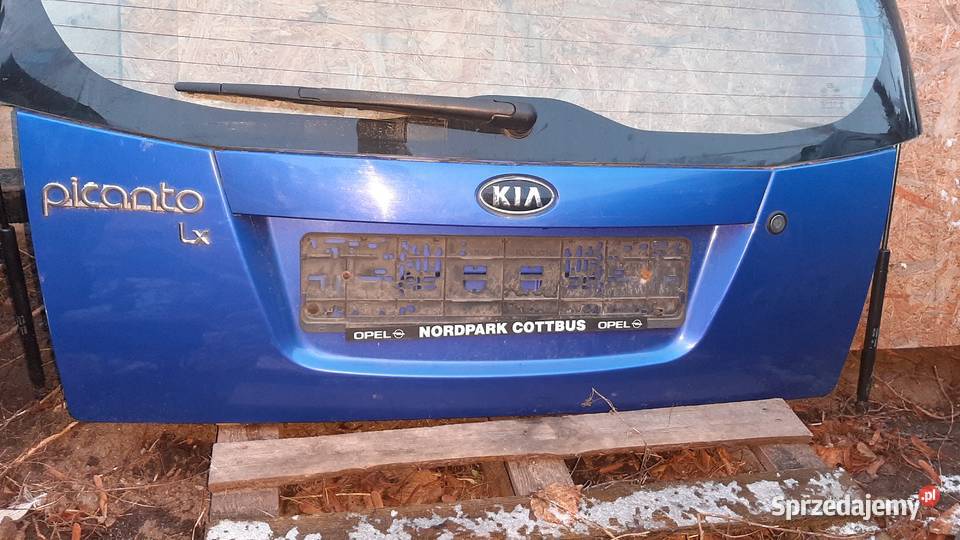 klapa kompletna Kia Picato I lak T3 do montażu dolnośląskie Dębno