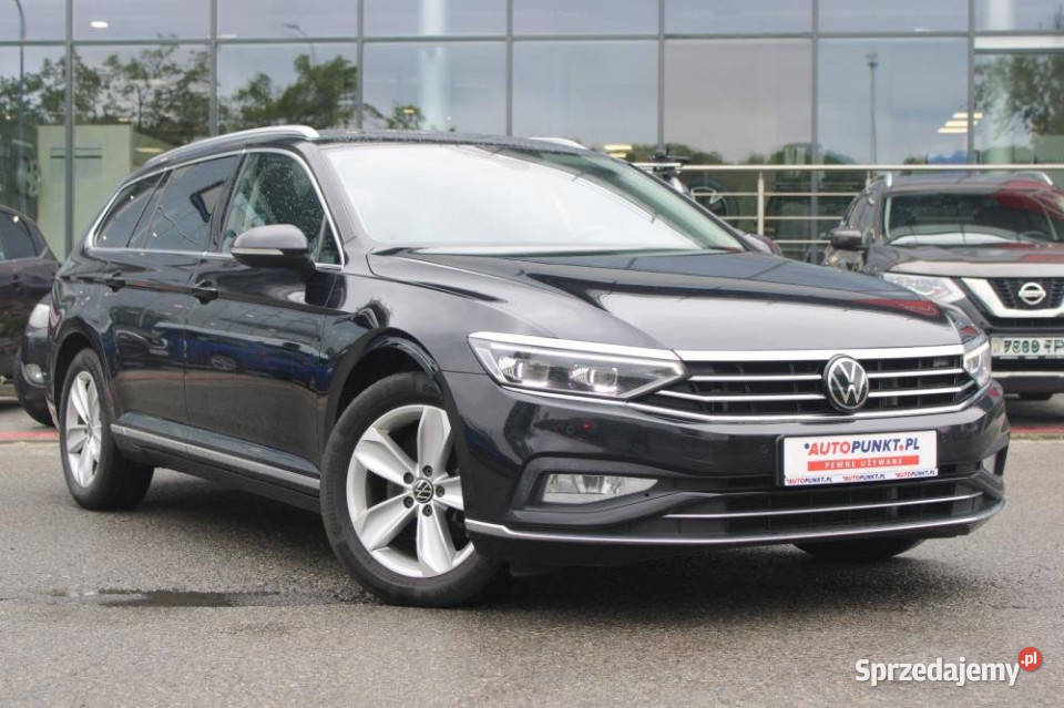 Volkswagen Passat 2023r IQ Light Skóra Hak FV23 Samochody osobowe Kraków