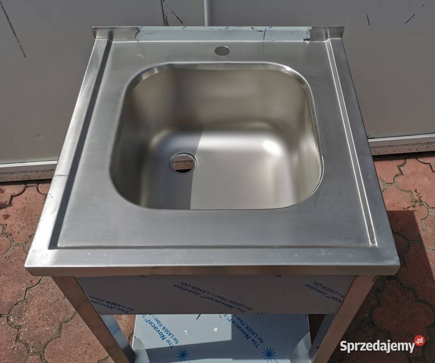 Zlew gastronomiczny 1komorowy 60x60x85 Słupia Kapitulna