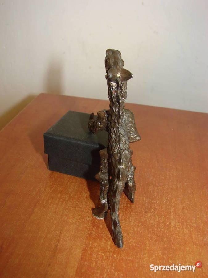 Smok metalowa figurka pomorskie Pruszcz Gdański