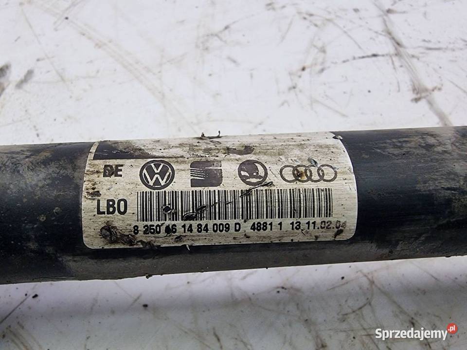 PÓŁOŚ PRAWA TYŁ AUDI A8 D3 Lipno