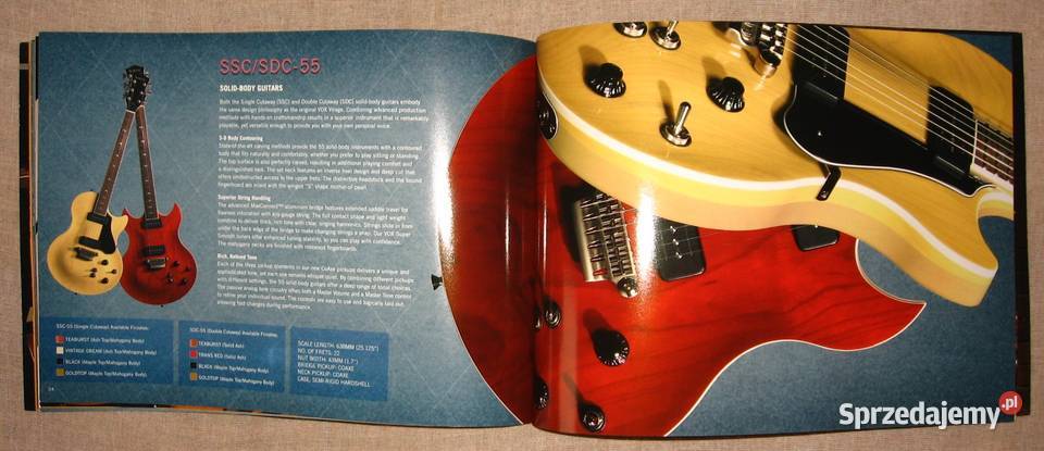 VOX Complete Catalogue Volume 12 amps guitar Gitary i akcesoria pomorskie Kępice