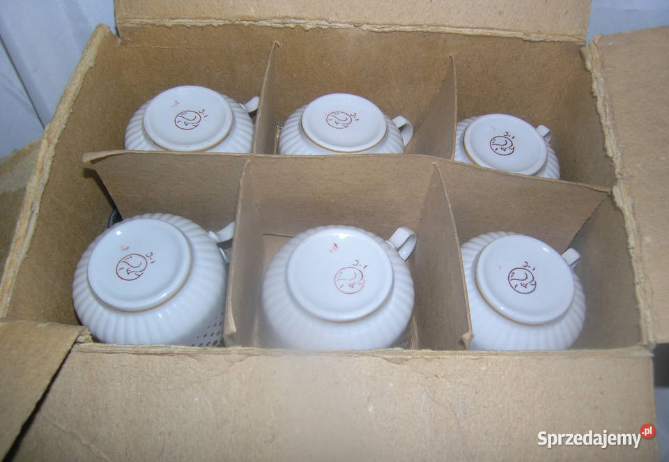 serwis kawowy vintageTernopil Porcelain Factory Bartków