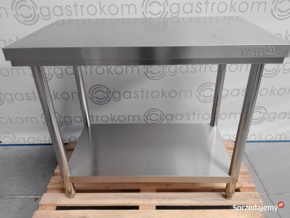 Stół centralny skręcany z półką 1000x600x850 dolnośląskie Wrocław