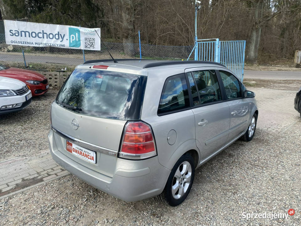 Opel Zafira 19 cdti 101 7 os Klima nowe tarcze pomorskie Gdańsk