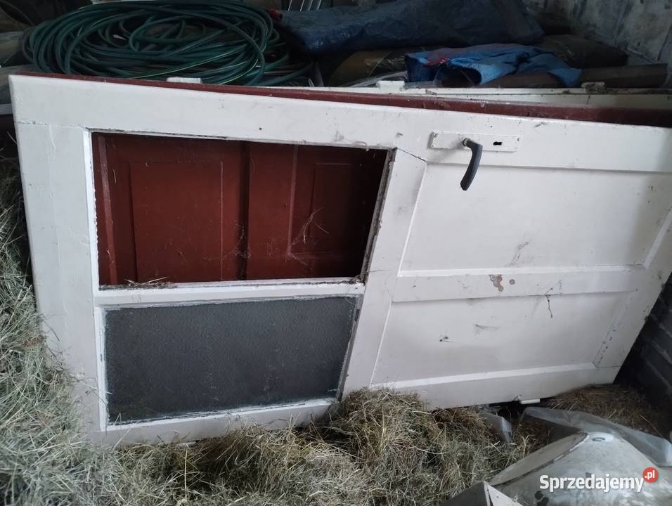 Drzwi drewniane z demontażu Wierzchy