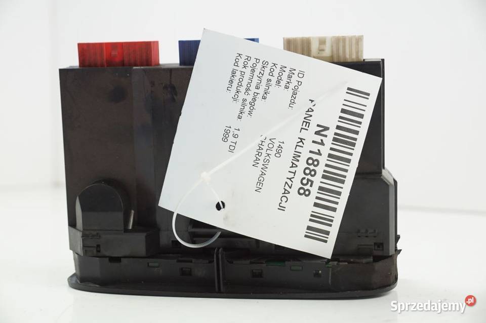 7M0907040BC SHARAN I PANEL KLIMATYZACJI Lipno