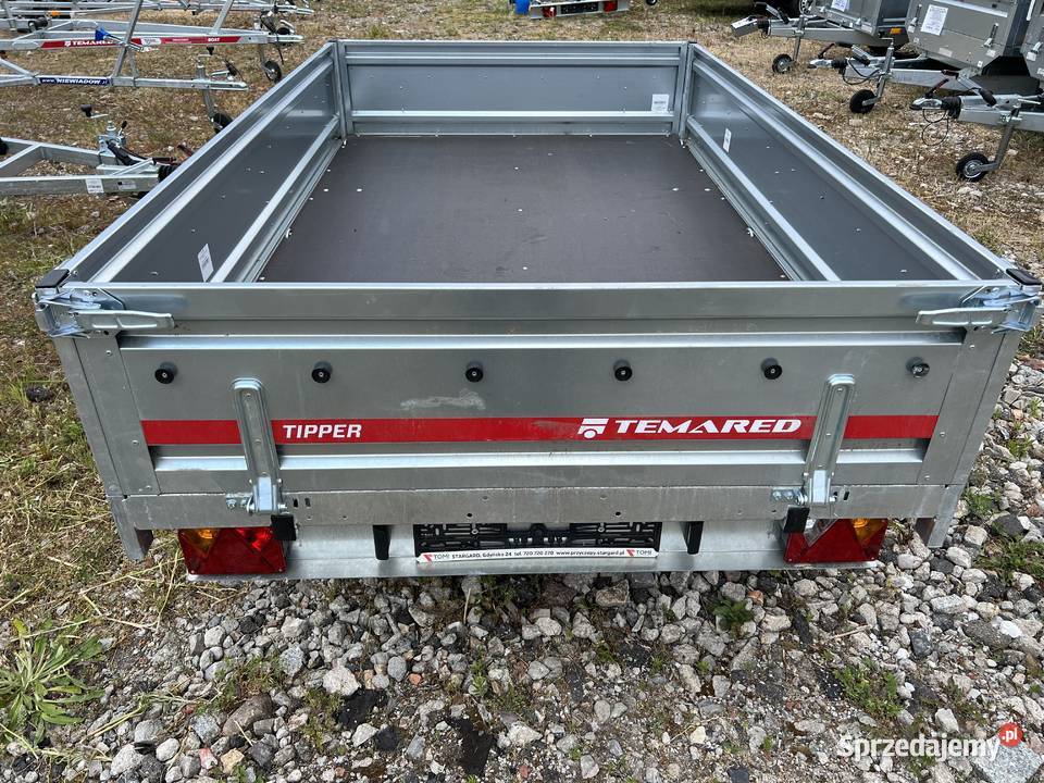 Przyczepa wywrot 750DMC Temared 255x153 KIPER Piła