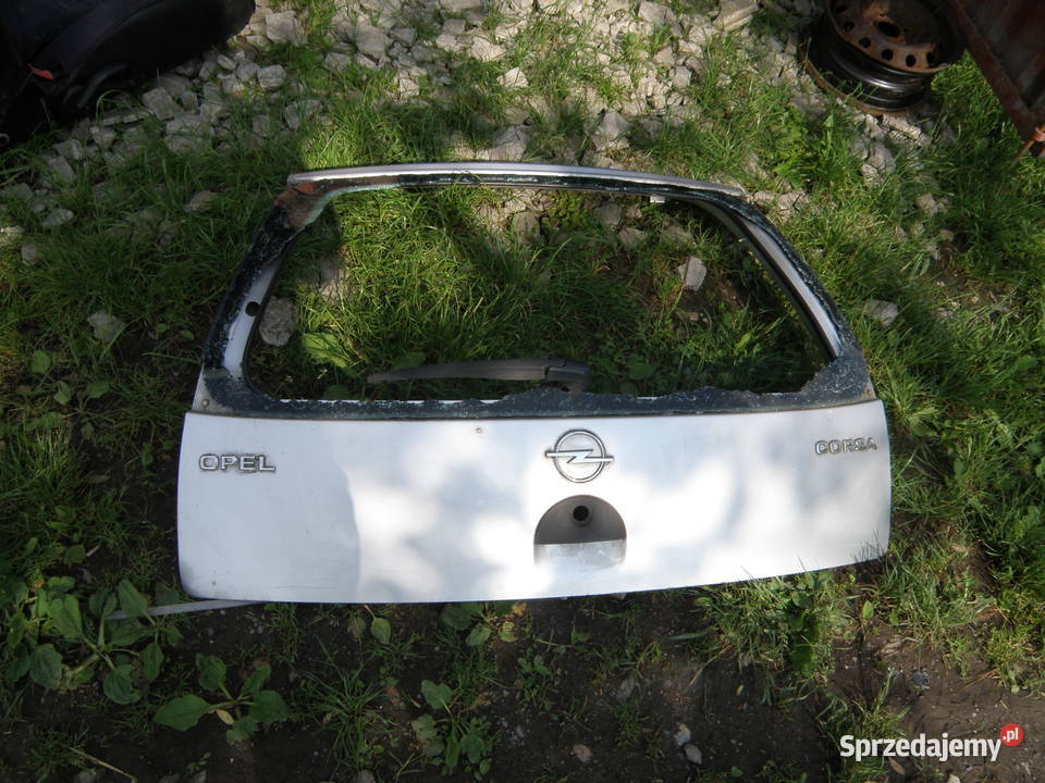 Klapa tylna bagażnika Opel Corsa C 0006 bez Rok produkcji 2002 małopolskie Kraków sprzedam