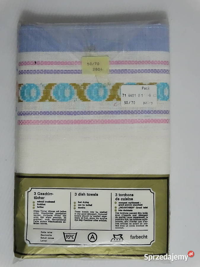 Nowe ścierki kuchenne AAA de Luxe półlniane Biłgoraj