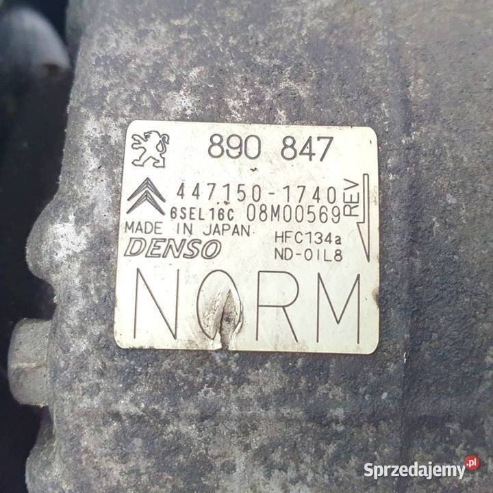SPRĘŻARKA KLIMATYZACJI Citroen C3 Picasso 207 14 osobowe Chełm