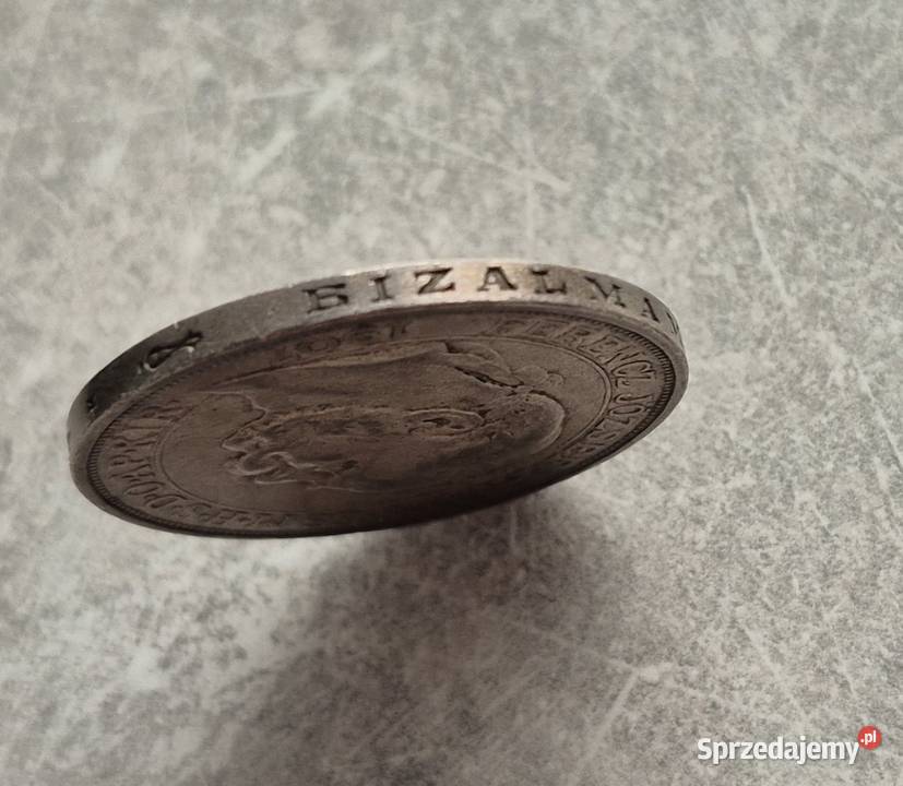 94 AUSTROWĘGRY srebro 5 Koron 1907 r KB Wola Kruszyńska