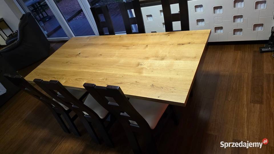 Stół dębowy 200x100 lite drewno dębowe Kielce