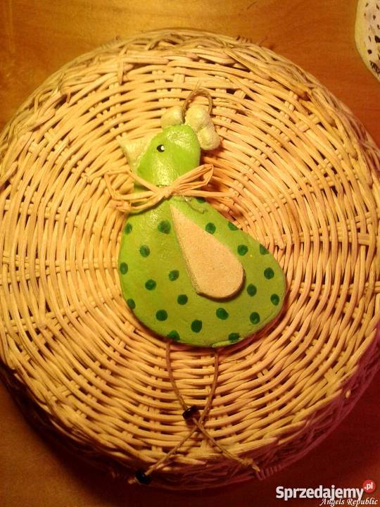 Kolorowe kurki na Wielkanoc rękodzieło