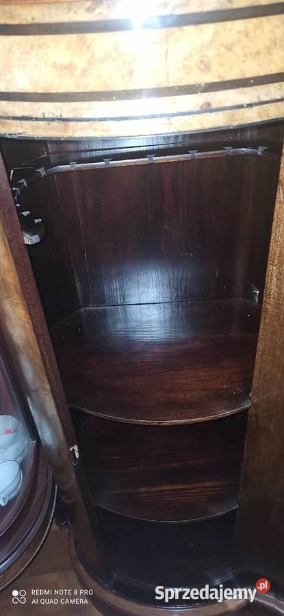 Owalny słupek mahoniowy Christian VIII kolisty Meble Gdańsk sprzedam