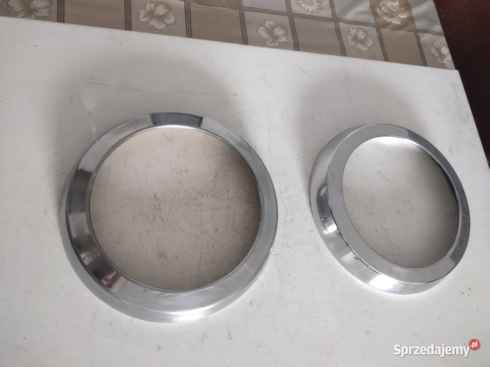 ŻUK SYRENA WA WA NYSA OSŁONY REFLEKTORA CHROM Świdnik